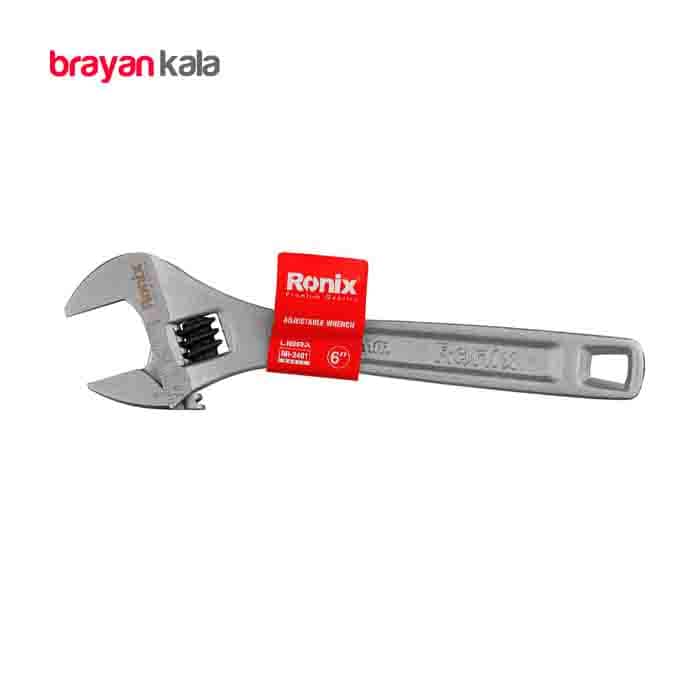 عکس اصلی آچار فرانسه 6 اینچ رونیکس مدل RH-2401